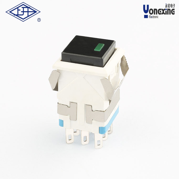 KD2單極自鎖點發(fā)光按鈕開關(guān)