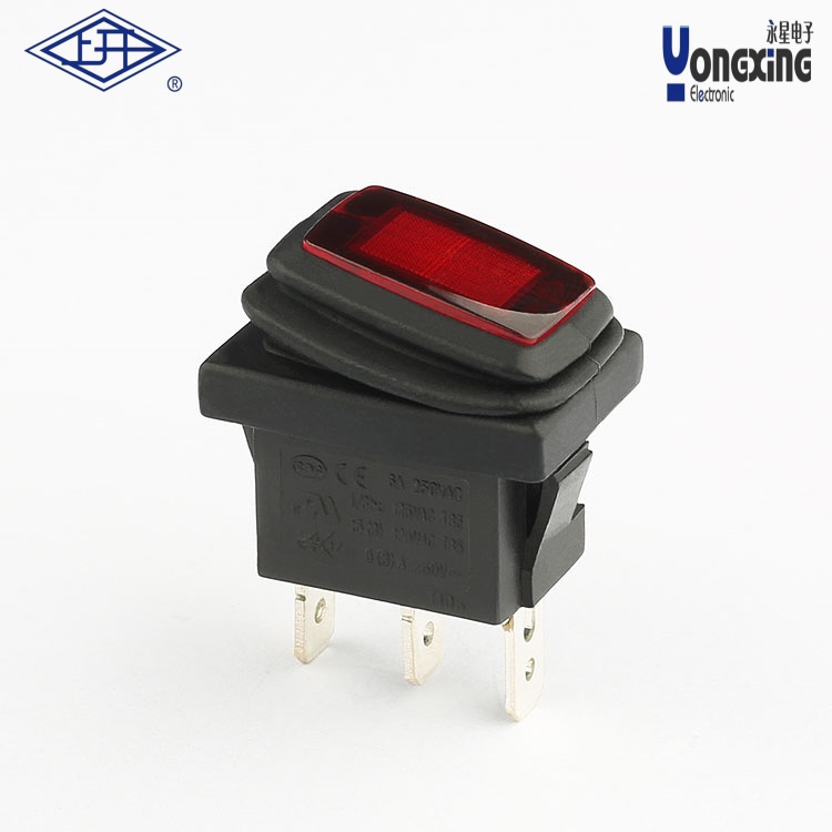 KCD3三個角防水型船型開關(guān)