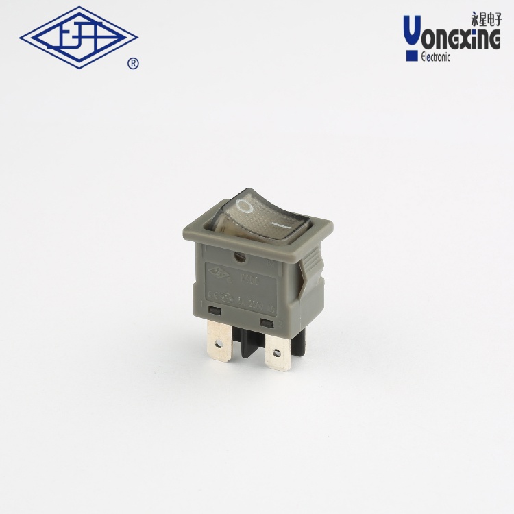 KCD6帶燈灰色船型開關(guān)