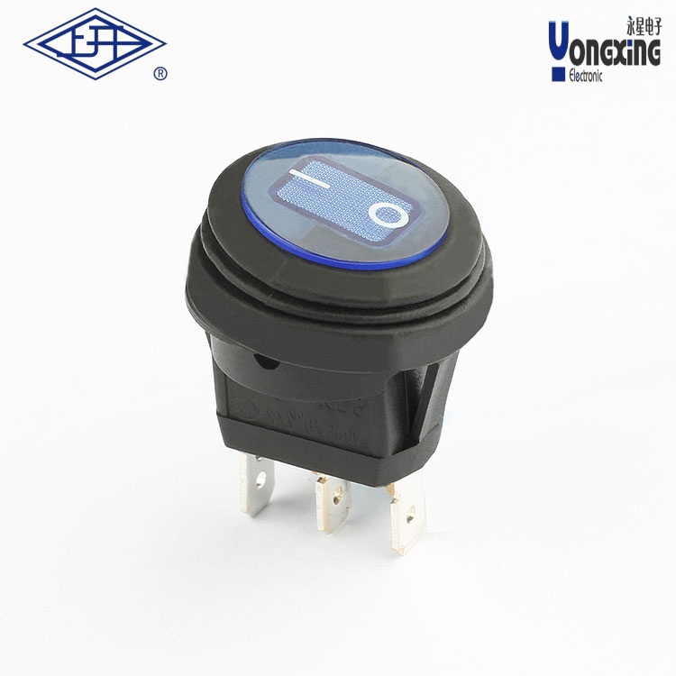 KCD8單極單擲帶燈船型開關(guān)