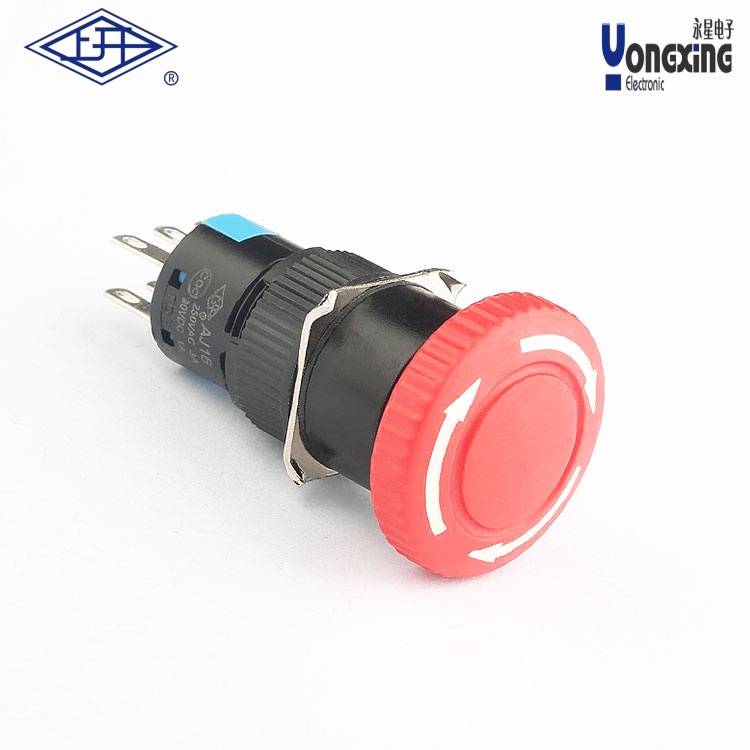 AJ16雙極急停按鈕 FD16-121L24D-R