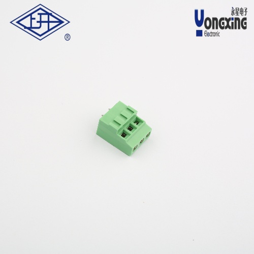 YB螺釘式PCB三針接線端子