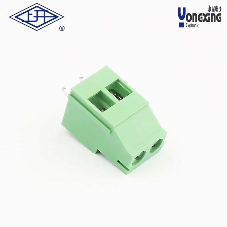 YB螺釘式PCB兩針接線端子