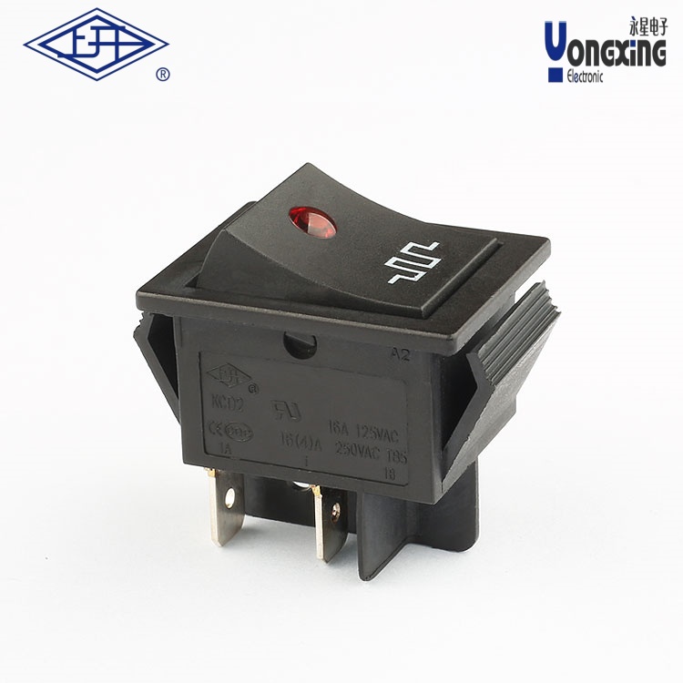 KCD2點(diǎn)發(fā)光4腳船型開(kāi)關(guān)