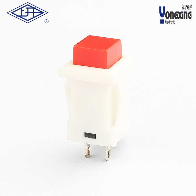 KAD2  方形長按鈕單極自鎖無燈