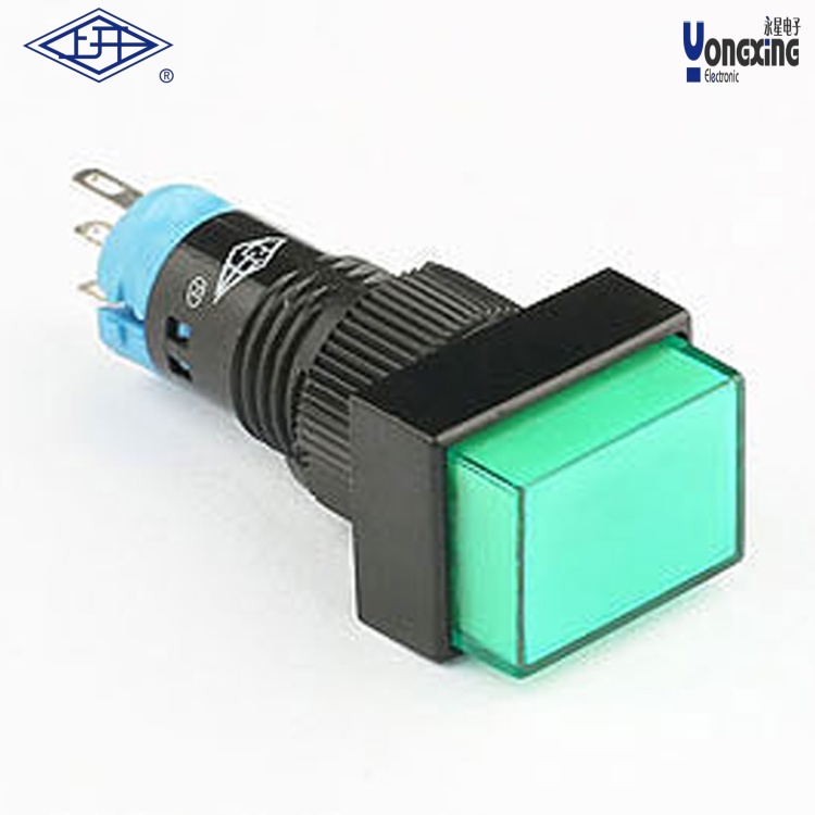 AD10單極自鎖無燈按鈕