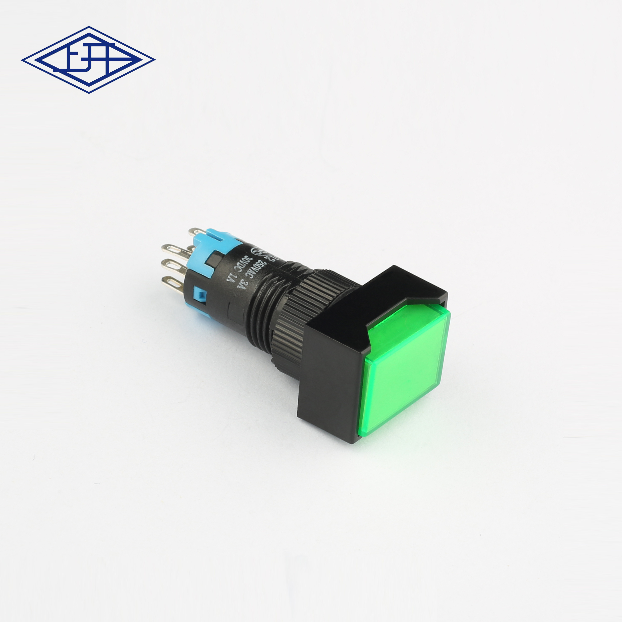 AD12單極無鎖長方形按鈕