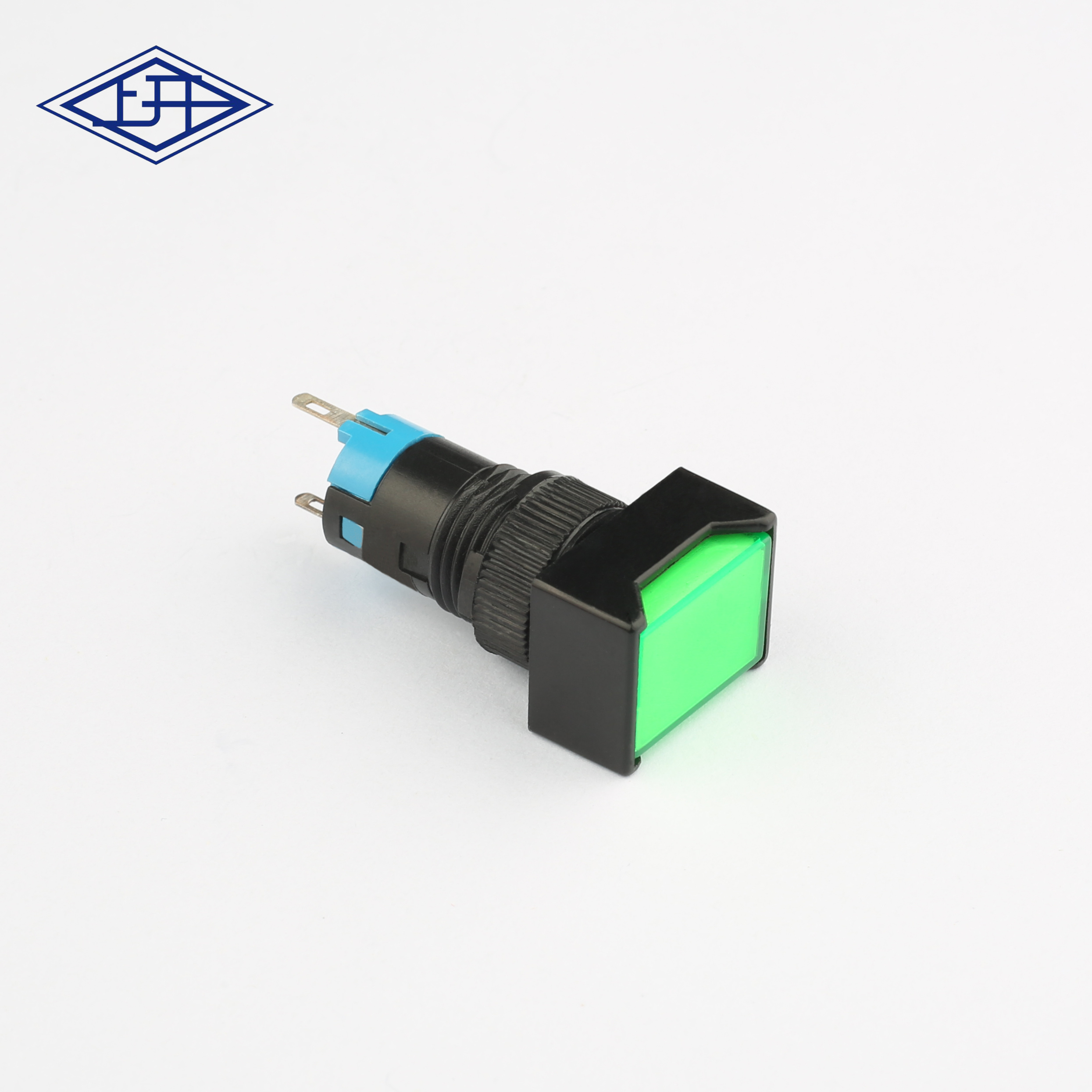 AD12雙極長方形自鎖按鈕