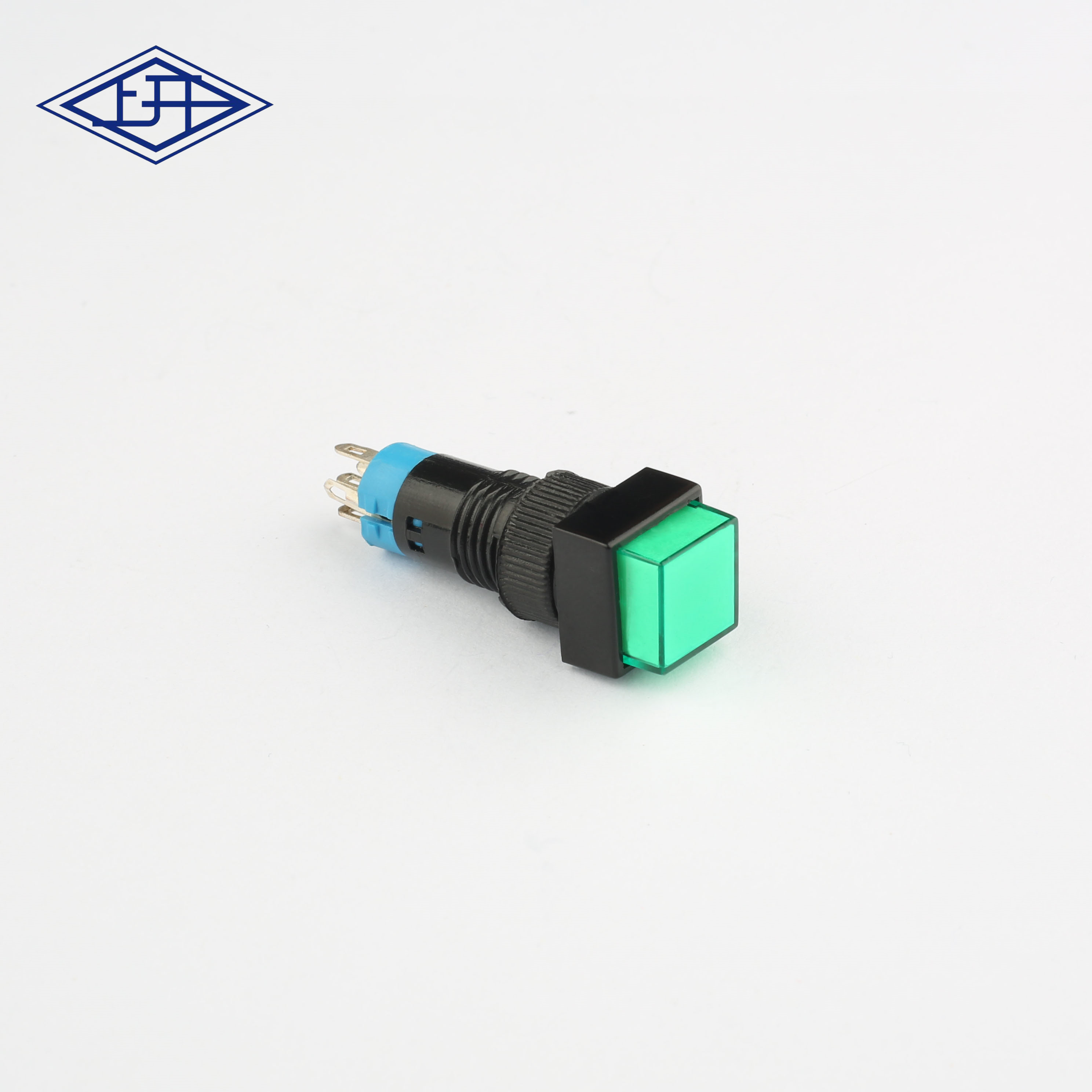 AD10無(wú)鎖帶燈方形按鈕